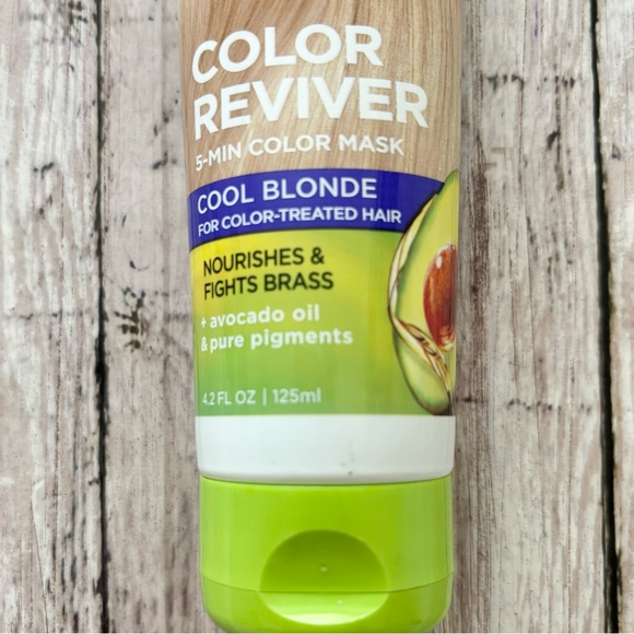 Garnier Nutrisse Color Reviver 5-Minute Color Mask Cool Blonde 4.2 oz NEW - Picture 4 of 8